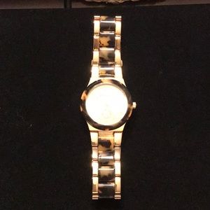 Vintage Silpada “Timeless Tortoise” Resin Stainless Steel Gold Women’s Watch